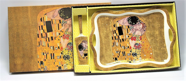 Tácka s lopatkou, G. Klimt, farebná