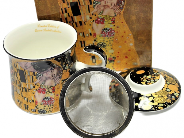 Hrnček so zaparovačom, G. Klimt