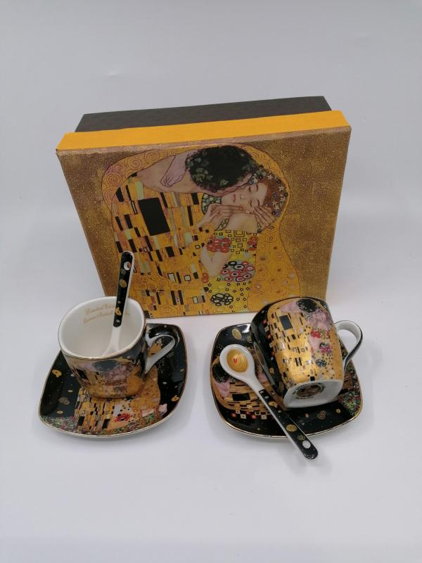 Vincent van Gogh, espresso šálka s tanierikom, 2 ks