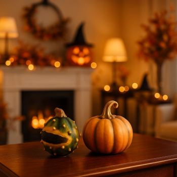 Figúrka tekvičky na dekorovanie, farebné, 2 varianty