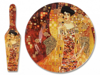 Dezertný tanier s lopatkou, G. Klimt, Adela