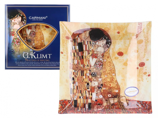 Dezertný tanier, G. Klimt, The Kiss