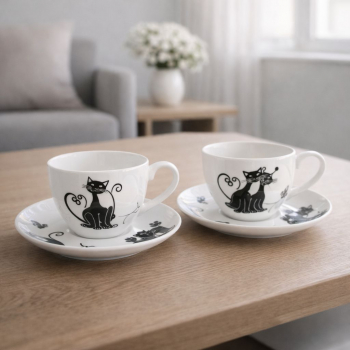 Šálky mačky, CAT WORLD, 250ml