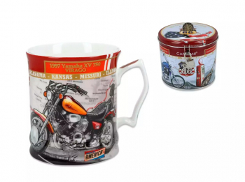 Porcelánový  hrnček,  Yamaha