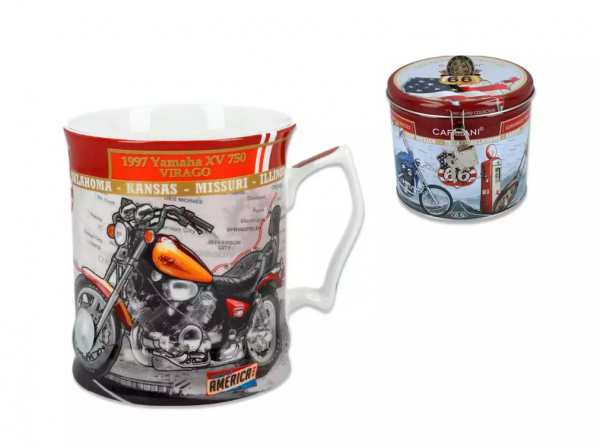 Porcelánový  hrnček,  Yamaha