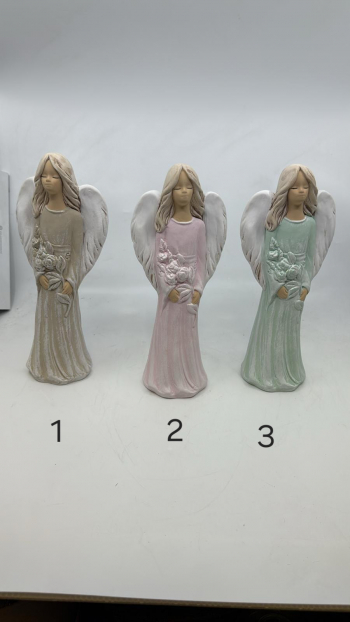 Dekoračný anjel DOROTKA, mix farieb, 26 cm