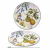 Porcelánové taniere, dekorované, svetlé, 2 ks v balení