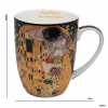 G. Klimt, hrnček, bozk, hnedý