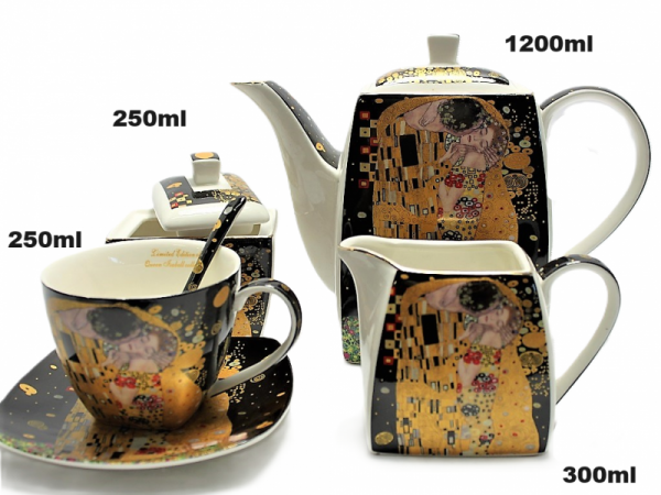 Sada šálok, G. Klimt, pre 6 osôb, BOZK