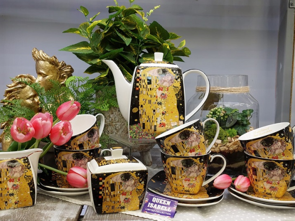 Sada šálok, G. Klimt, pre 6 osôb, BOZK