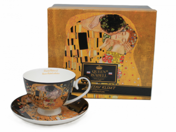 Šálka s podšálkou, G. Klimt, THE KISS, 250 ml
