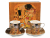 Sada espresso šálok s podšálkou, G. Klimt, THE KISS, 100 ml