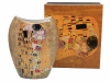 Váza, G. Klimt, BOZK, 20x16x8 cm, svetlohnedá