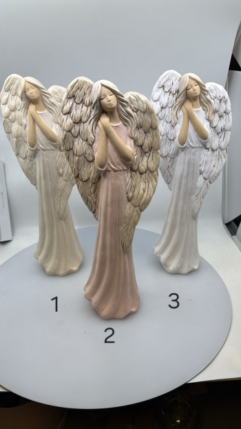 Dekoračný anjel AGNES, 40x14 cm