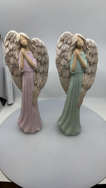 Dekoračný anjel AGNES, 40x14 cm