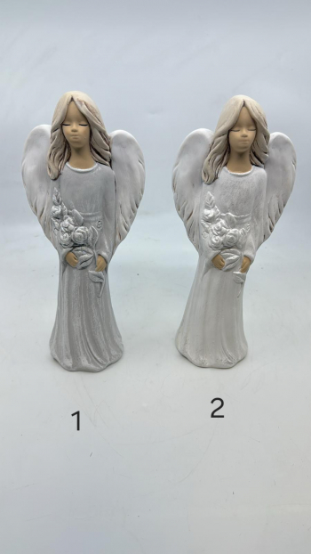 Dekoračný anjel DOROTKA, mix farieb, 26 cm