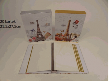 Zakladací fotoalbum, PARIS, 20 fotiek