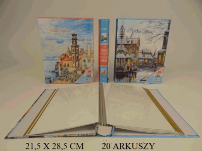 Zakladací fotoalbum, KRAJINKA, 20 listov