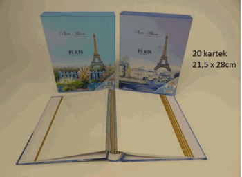Zakladací fotoalbum, PARIS, 20 fotiek