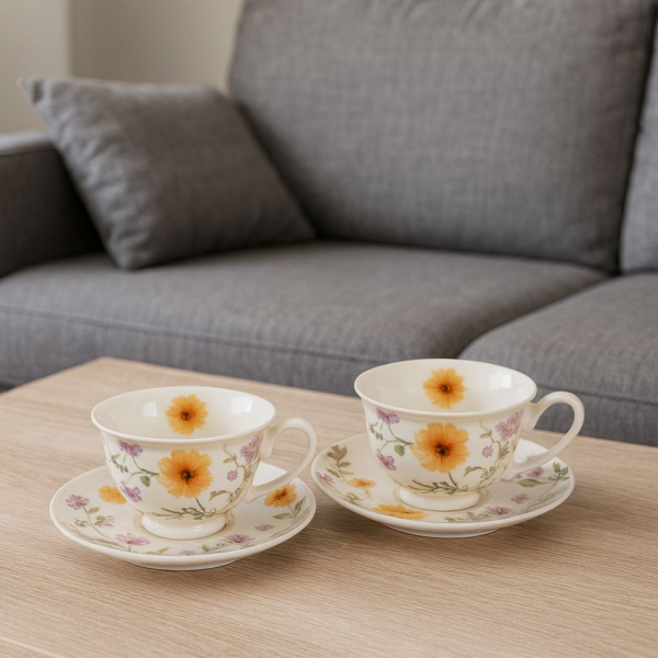 Sada šálok s podšálkami, PANSY