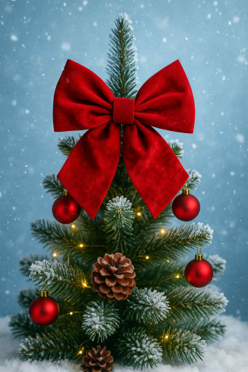 Dekoračná mašľa 21x22 cm