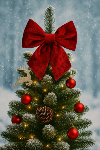 Dekoračná mašľa 15x18 cm