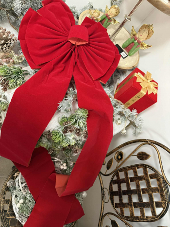 Dekoračná mašľa 38x135 cm