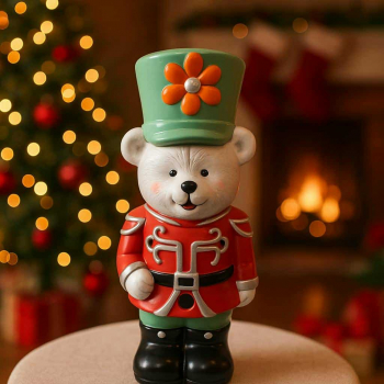 Dekoračná figúrka, 12x11x27 cm, LED