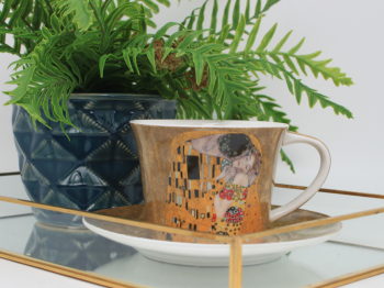 Sada šálok s podšálkami, G. Klimt, 2 ks v balení