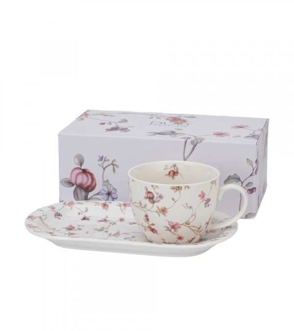 Šálka raňajková s podšálkouu, SAFA, 450 ml