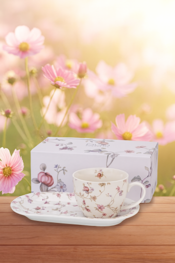 Šálka raňajková s podšálkouu, SAFA, 450 ml