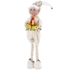 Vianočná dekoračná figúrka ELF, svetlý, 62x17x36 cm