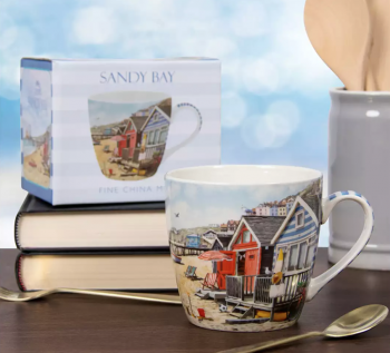 Raňajkový hrnček, Leonardo England Collection, dekorovaný, 420 ml