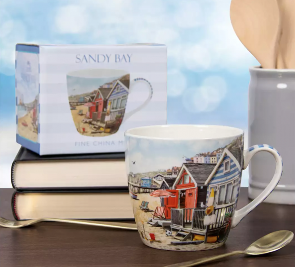 Raňajkový hrnček, Leonardo England Collection, dekorovaný, 420 ml