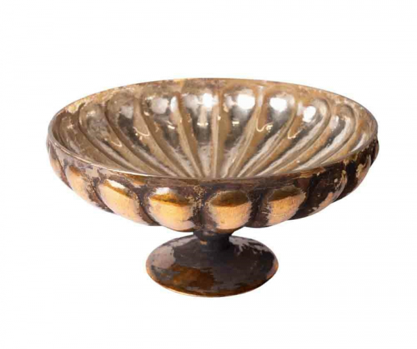 Sklenená misa Bosco Golden Eve A, 30x30x15 cm