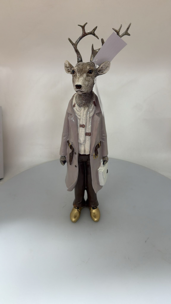 Vianočná figúrka, jeleň, 33 cm