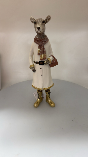 Vianočná figúrka, jeleň, 30 cm