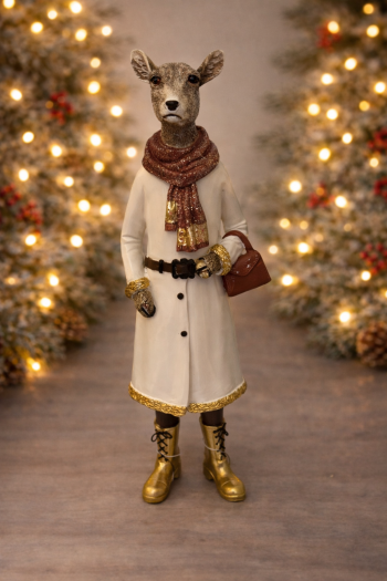 Vianočná figúrka, jeleň, 30 cm