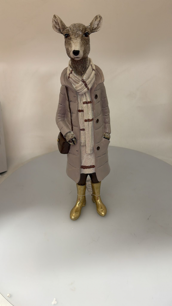 Vianočná figúrka, jeleň, 35 cm