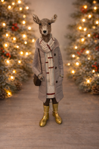 Vianočná figúrka, jeleň, 35 cm