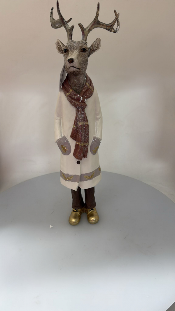 Vianočná figúrka, jeleň, 40 cm