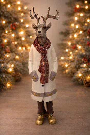 Vianočná figúrka, jeleň, 40 cm