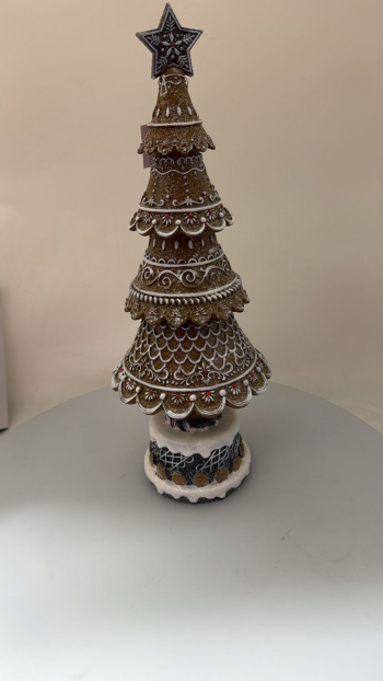 Vianočná figúrka, stromček, 43 cm