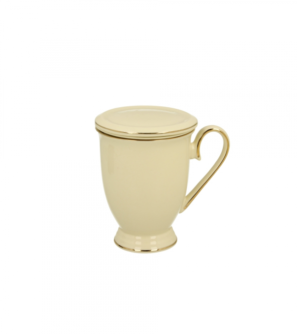 Hrnček so zaparovačom, ECRU, VICTORIA, 400 ml