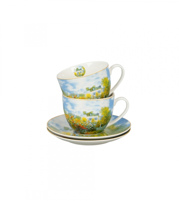 Sada šálok s podšálkami, Garden, MONET, 270 ml