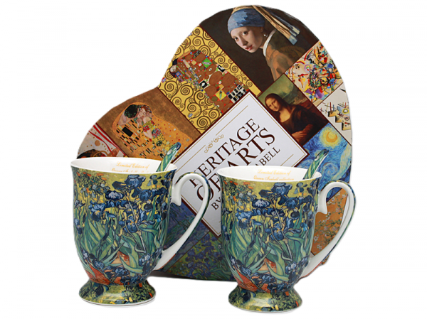 Sada dekorovaných hrnčekov, 300 ml