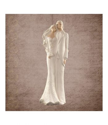 Dekoračná soška, snúbenci, 39 cm