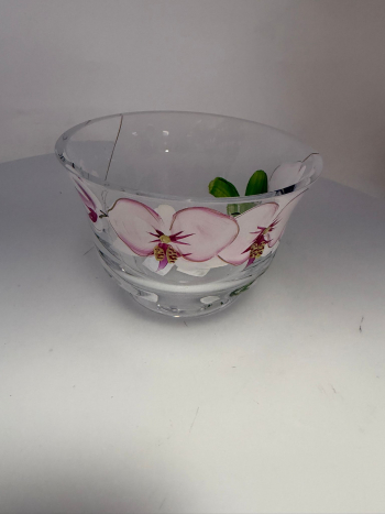 Misa matná, orchidea, 9x13,5 cm