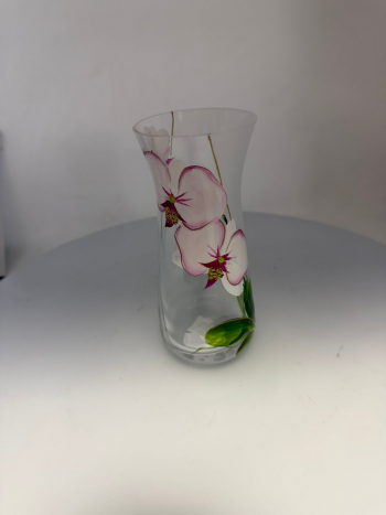 Váza matná. orchidea, 18x7,5 cm