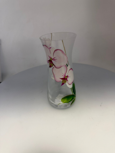 Váza matná. orchidea, 18x7,5 cm